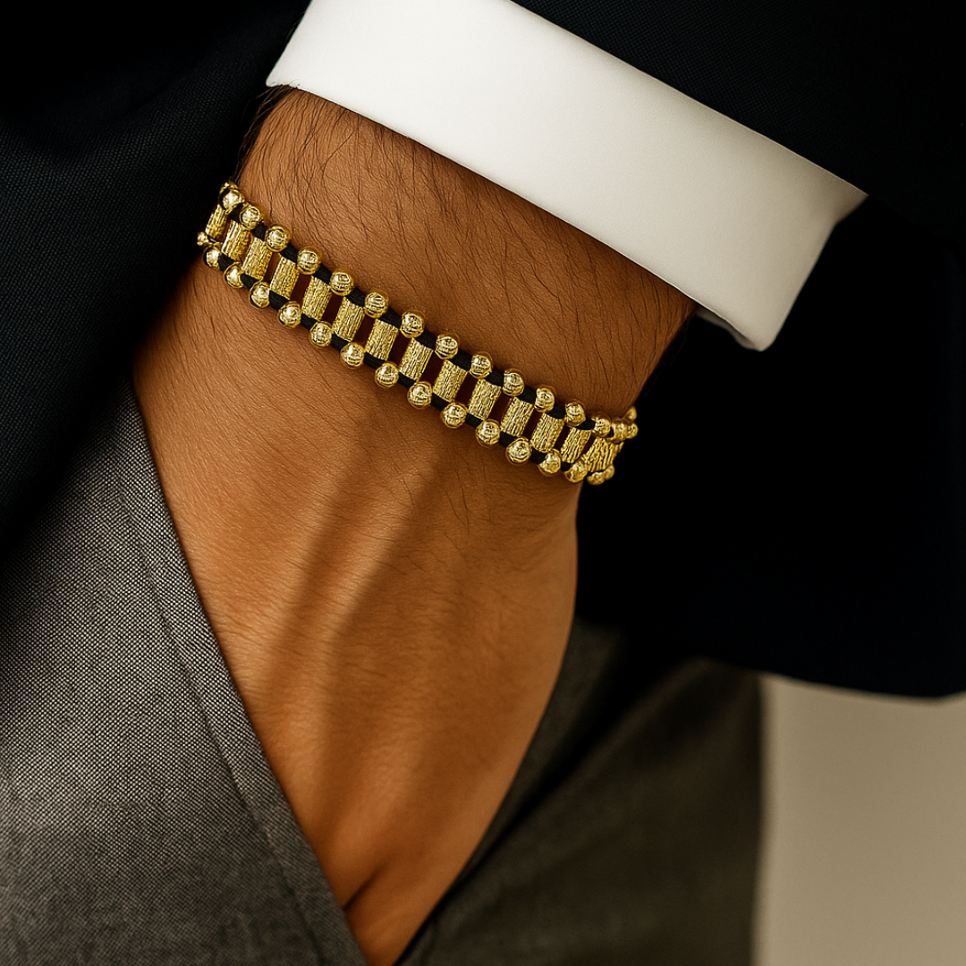 PULSERA ROYAL EN ORO LAMINADO 18K✨