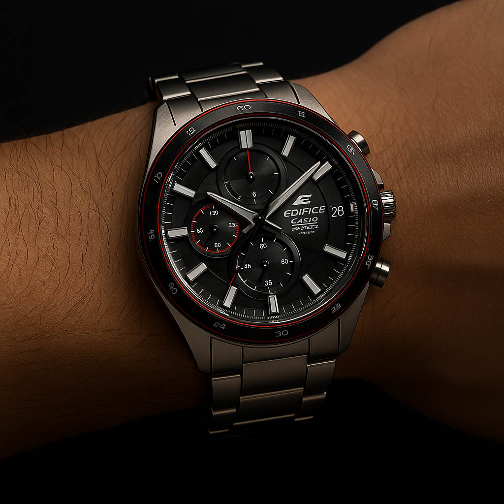 RELOJ CASIO EDIFICE CRISTAL ZAFIRO
