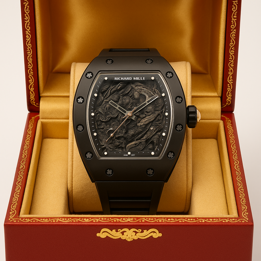 RELOJ RICHARD MILLE DRAGON EN TITANIO🔥