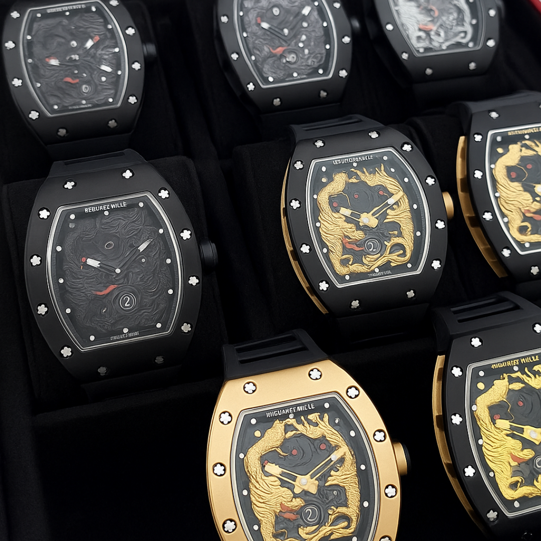 RELOJ RICHARD MILLE DRAGON EN TITANIO🔥
