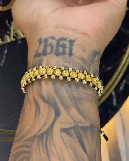 PULSERA TRES CARRILES