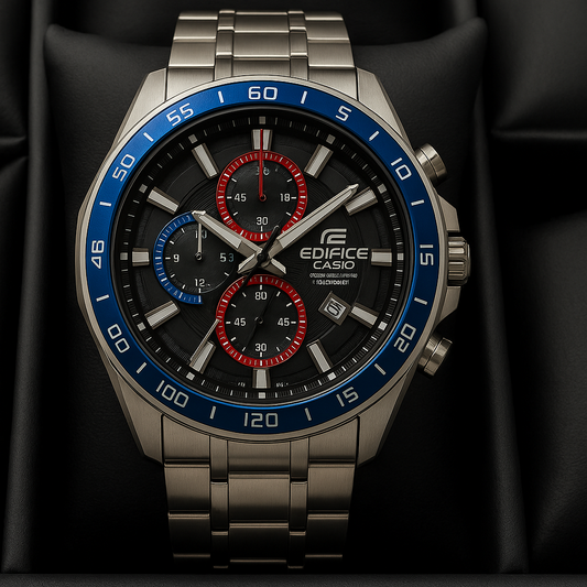 RELOJ CASIO EDIFICE CRISTAL ZAFIRO