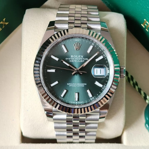 ROLEX DATEJUST 41 MENTA