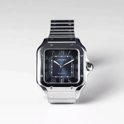 SANTOS DE CARTIER ZAFIRO  EN PLATA LEY 925